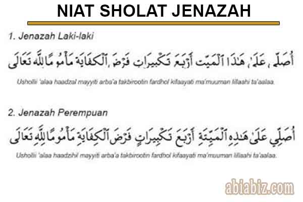 Doa takbir ke 4 sholat jenazah