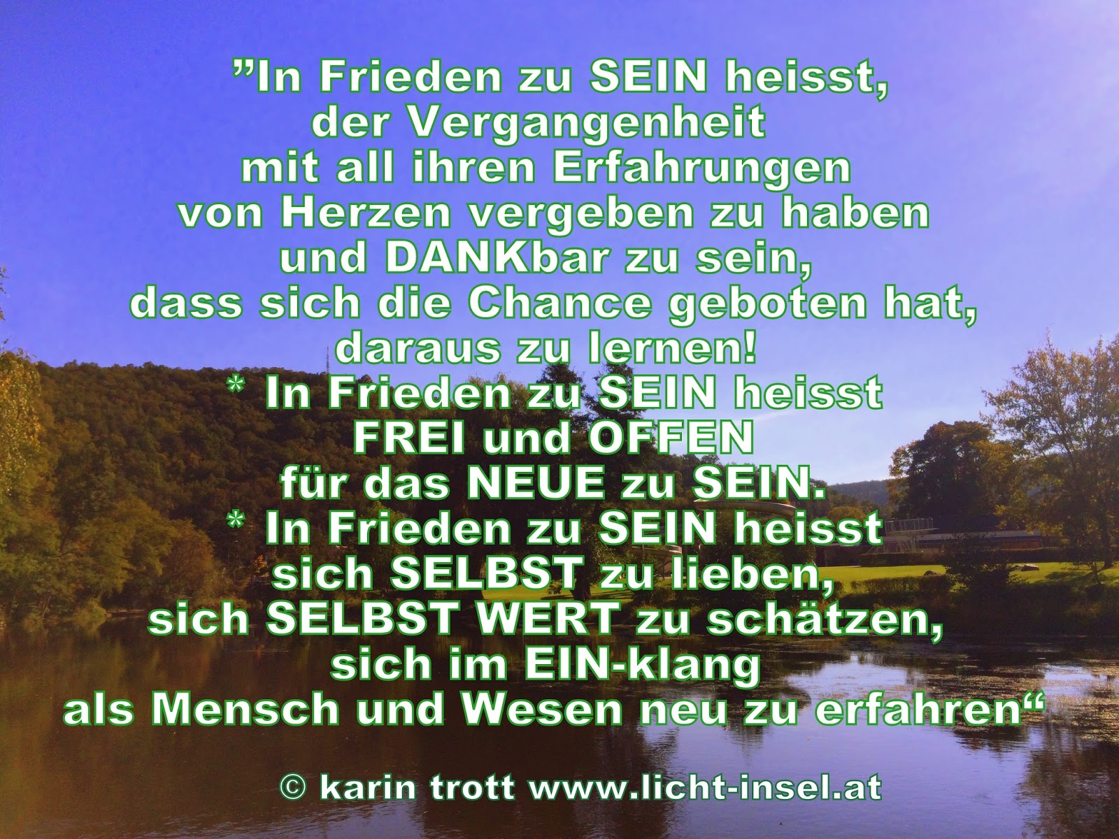 Licht-volle Tages-impulse: Tagesimpuls für Freitag den 29.05.2015