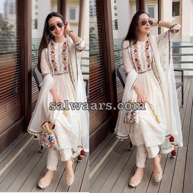 Karishma Kapoor in Embroidery Salwar - Indian Dresses