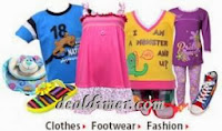 Flat 51% off & 50% off on Kids Clothes, Footwear, Toys, Accessories