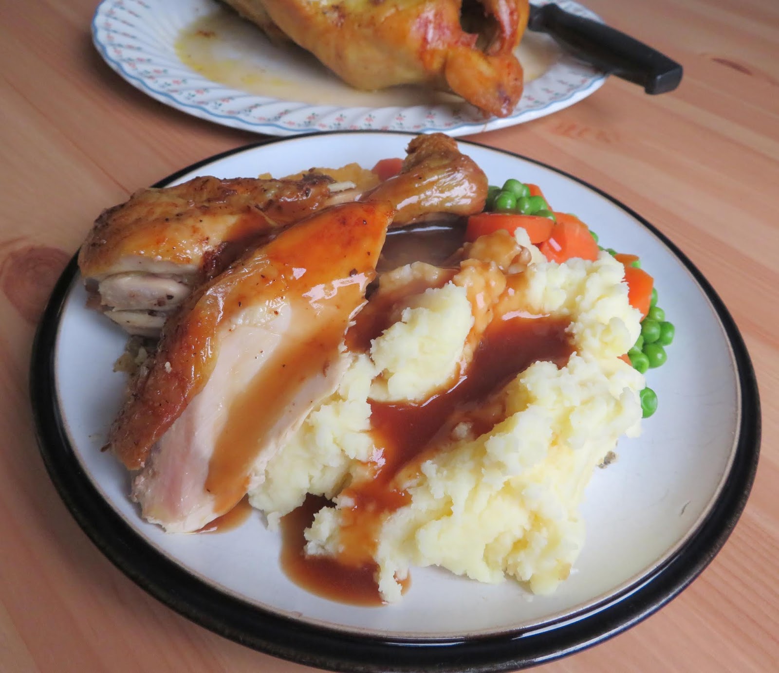Classic Roast Chicken & Gravy | The English Kitchen