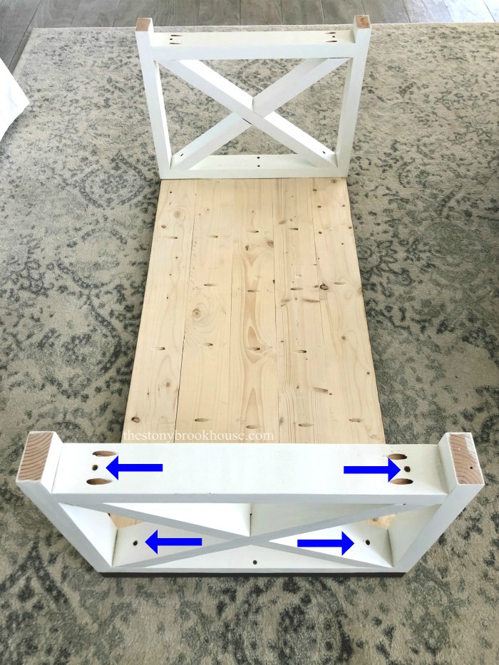 How To Build A Simple Farmhouse Coffee Table The Stonybrook House