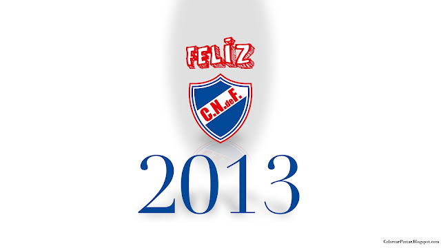 Club Nacional de Fútbol con  Feliz año 2013 