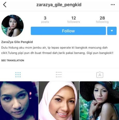 Zara Zya Jawab Isu Buat Pembedahan Plastik Dan Dilabel Jahat Kerana Warnakan Rambut