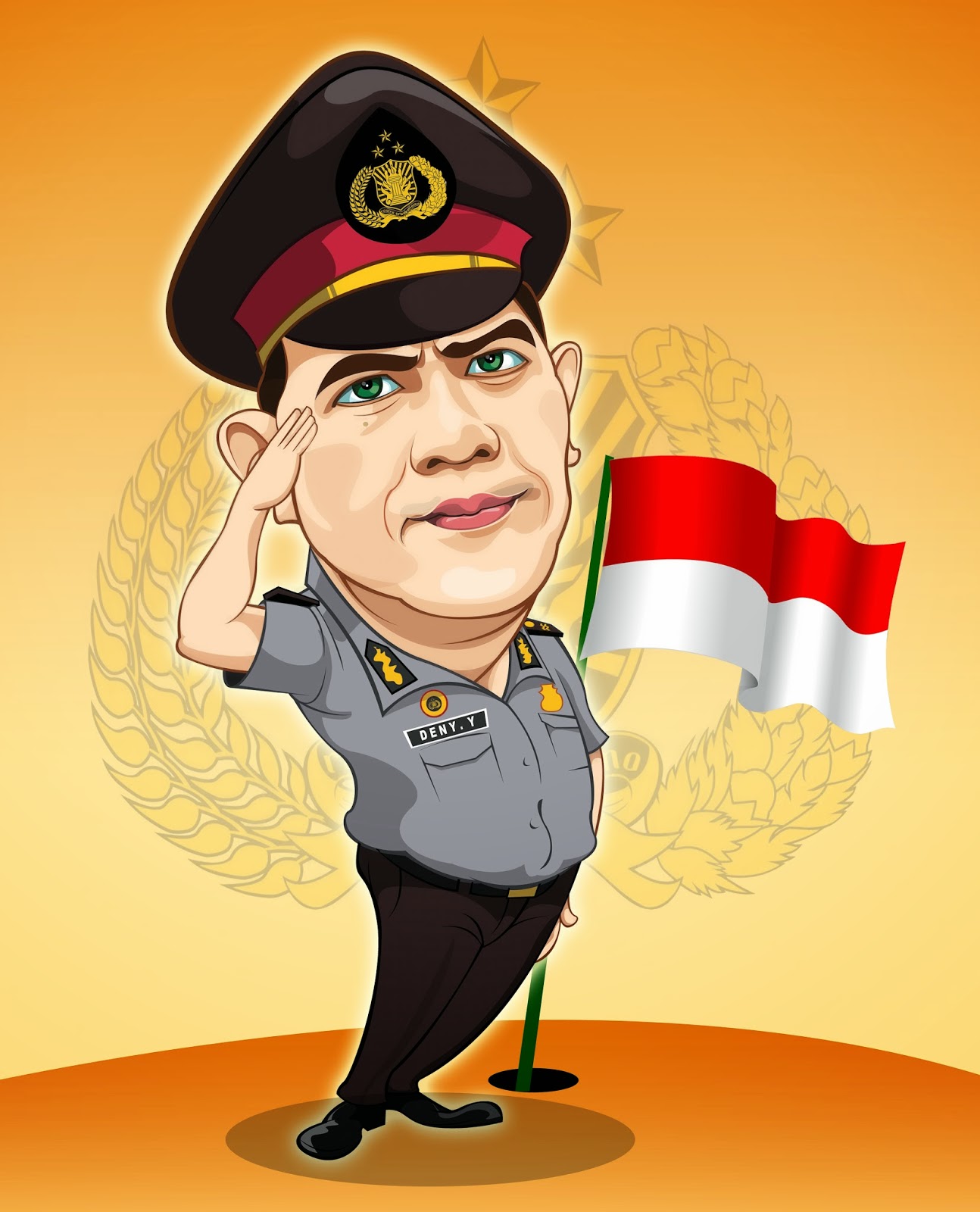 Kumpulan Gambar Karikatur Polisi Indonesia Duinia Kartun