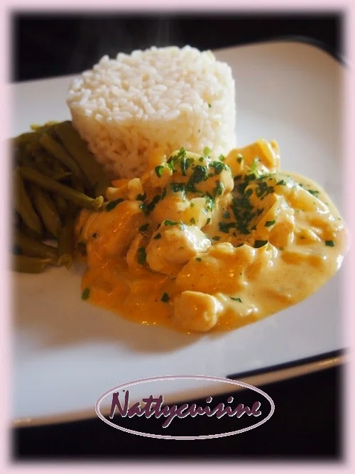 Nattycuisine: Poulet au lait de coco (Cookéo ou pas.)