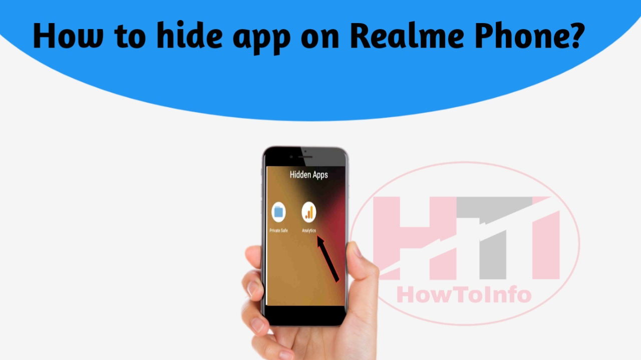 How to hide app on realmente smarphone