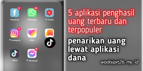 5 Aplikasi Penghasil Uang Terbukti Membayar Langsung Masuk Rekening Ovo Gopay