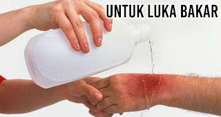 Untuk luka bakar