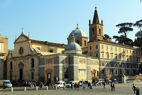 The Church of Santa Maria del Popolo in Rome, where Ascanio Sforza is buried
