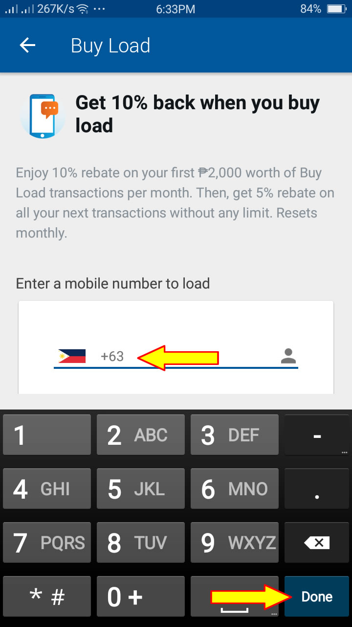 How to Load TNT UTP15 using Coins.ph wallet