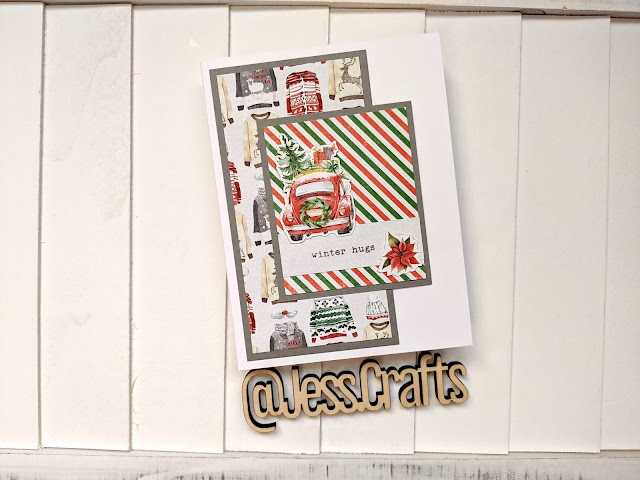 Christmas Cards with P13 Christmas Treats 6x6 Paper Pad by Jess Crafts