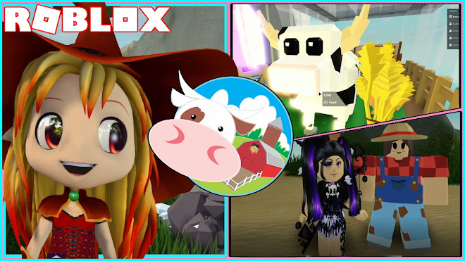Chloe Tuber Roblox Islands Meet Molly The Cow And Flying Buffalkors Auto Gold Collector - islands cows roblox