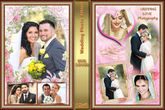 Download For Photoshop 12x36 Free Download Psd Wedding Album Design Template PSD Mockup Templates