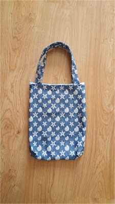 Mini Zippered Tote Bag |Keeping it Real