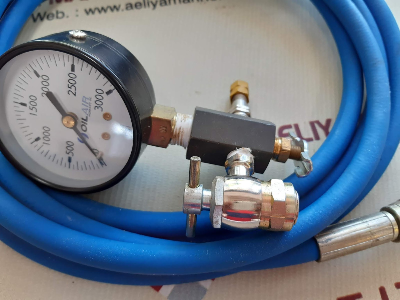 OILAIR 0 TO 3000 PSI ACCUMULATOR NITROGEN CHARGING KIT Aeliya Marine