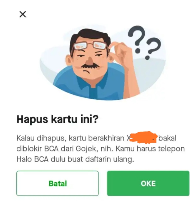 Cara Menghubungkan Dan Menghapus Bca Oneklik Di Aplikasi Gojek Terbaru Pengetahuanku79 Blogspot Com