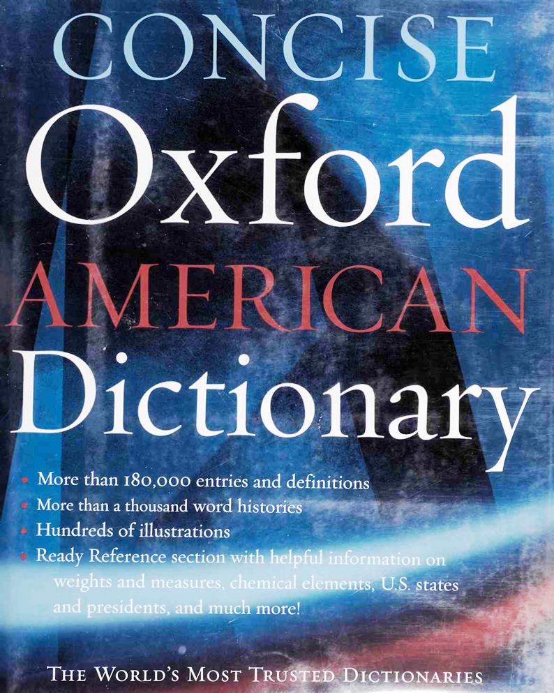 Concise Oxford American Dictionary LibrosVirtual