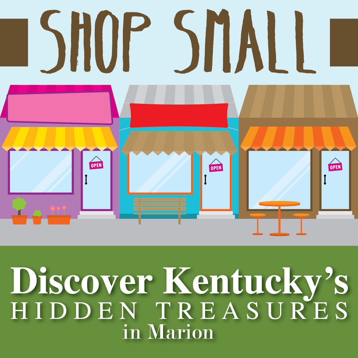 Discover Marion KY Shop Small Business Saturday, November 25, 2017.