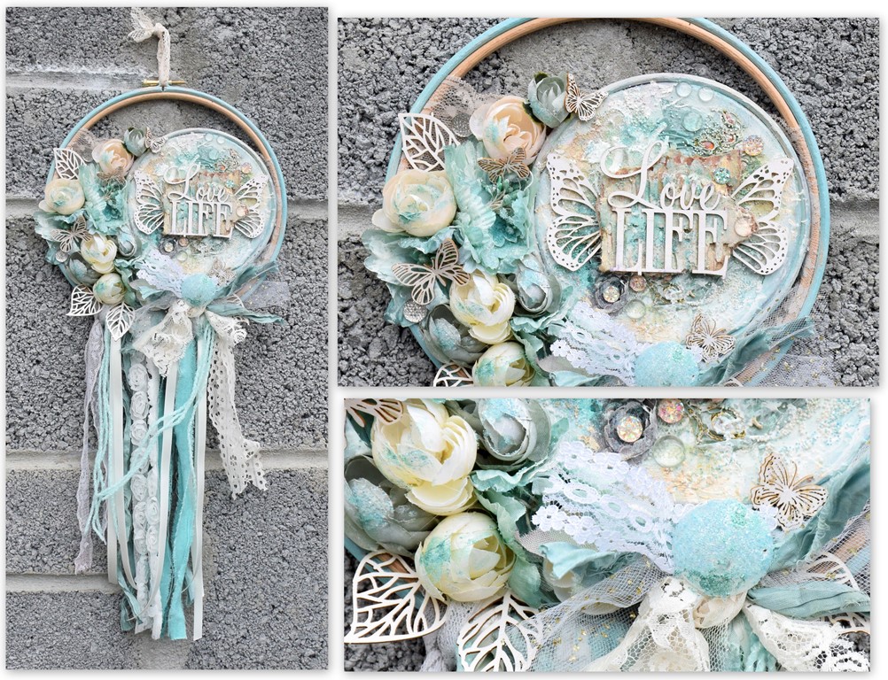 Mixed Media Place Dream catcher by Sylwia + video