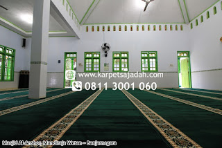 Spesialis Karpet Masjid Terkeren Doko Blitar Banyuwangi Jawa Timur