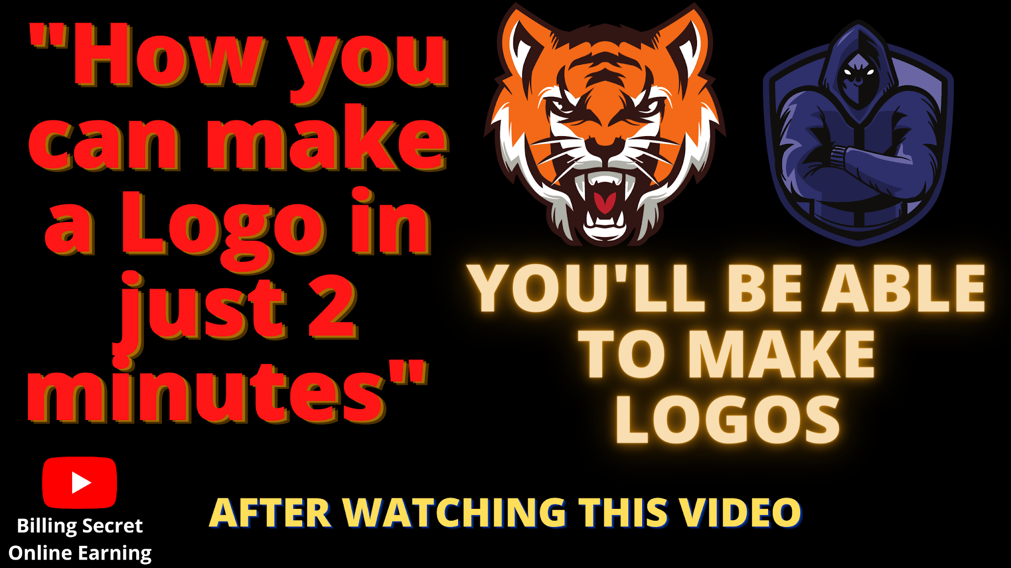 How you can make a Logo for free in just two minutes || Without