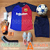 Áo CLB Barca 2019 Training Màu Xanh Đỏ