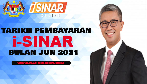 Tarikh pembayaran i sinar bulan mei 2021