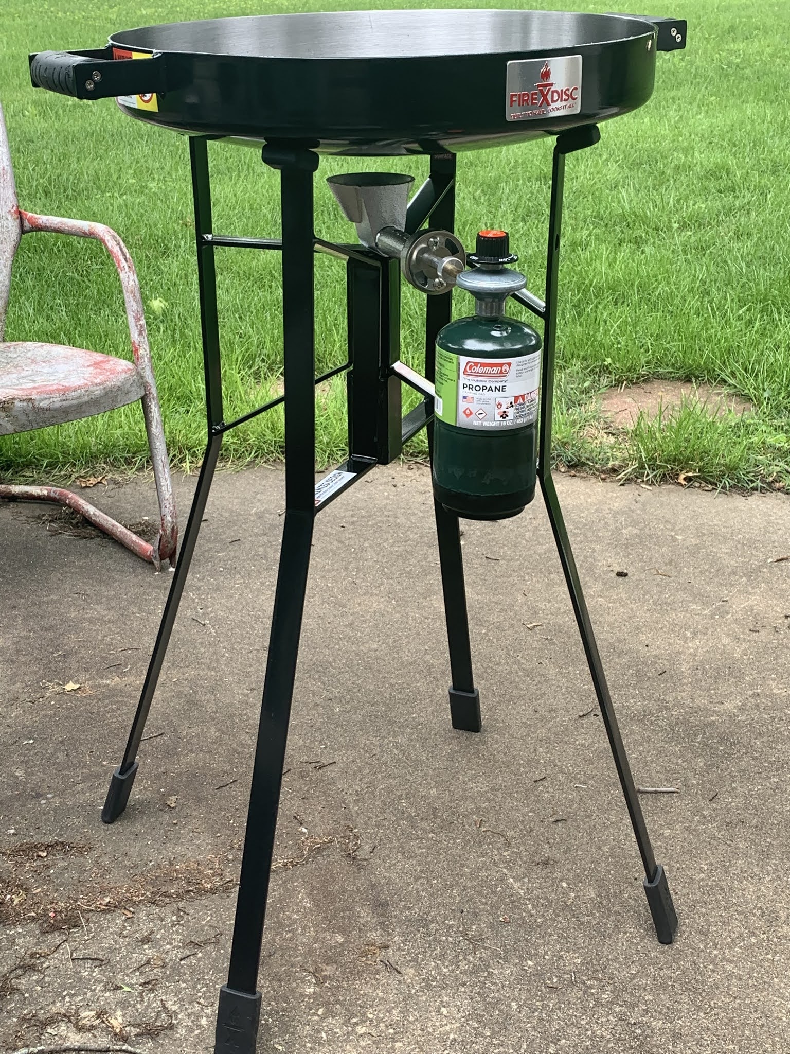 The Dog House New Firedisc Grill Purchased, Tested, and Ready for Camping or Tailgating