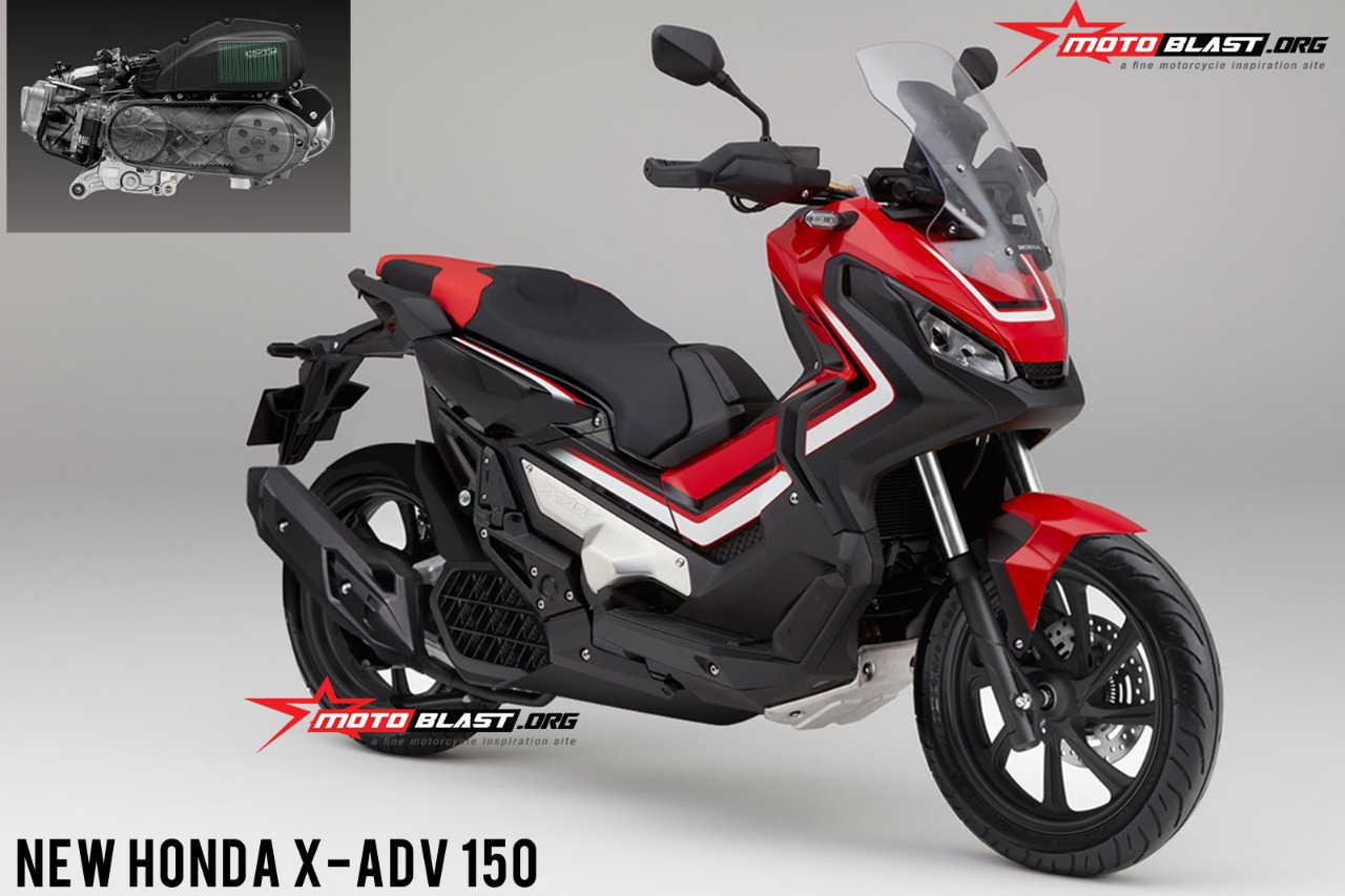 Adik Honda X Adv Akan Menggunakan Nama Honda Adv 150 Begini
