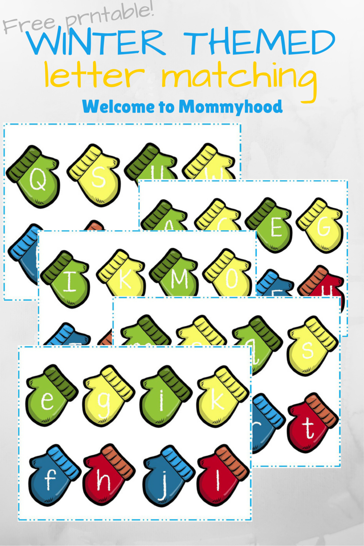 Mitten Matching Printable