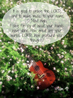 I sing for joy at what your hands have done ~from Psalm 92 on Homeschool Coffee Break @ kympossibleblog.blogspot.com