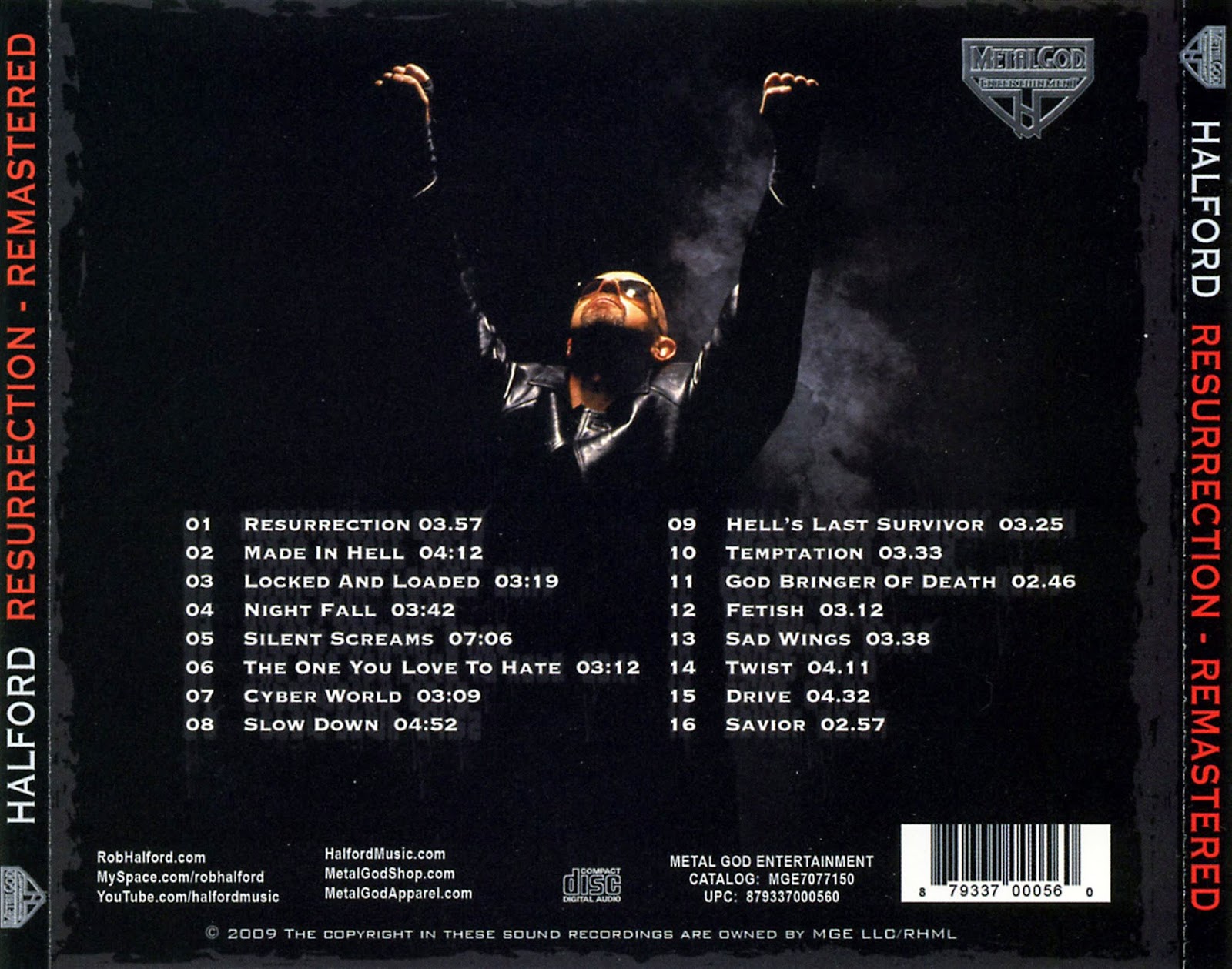WHERE METAL RULES HALFORD RESURRECTION (2000)