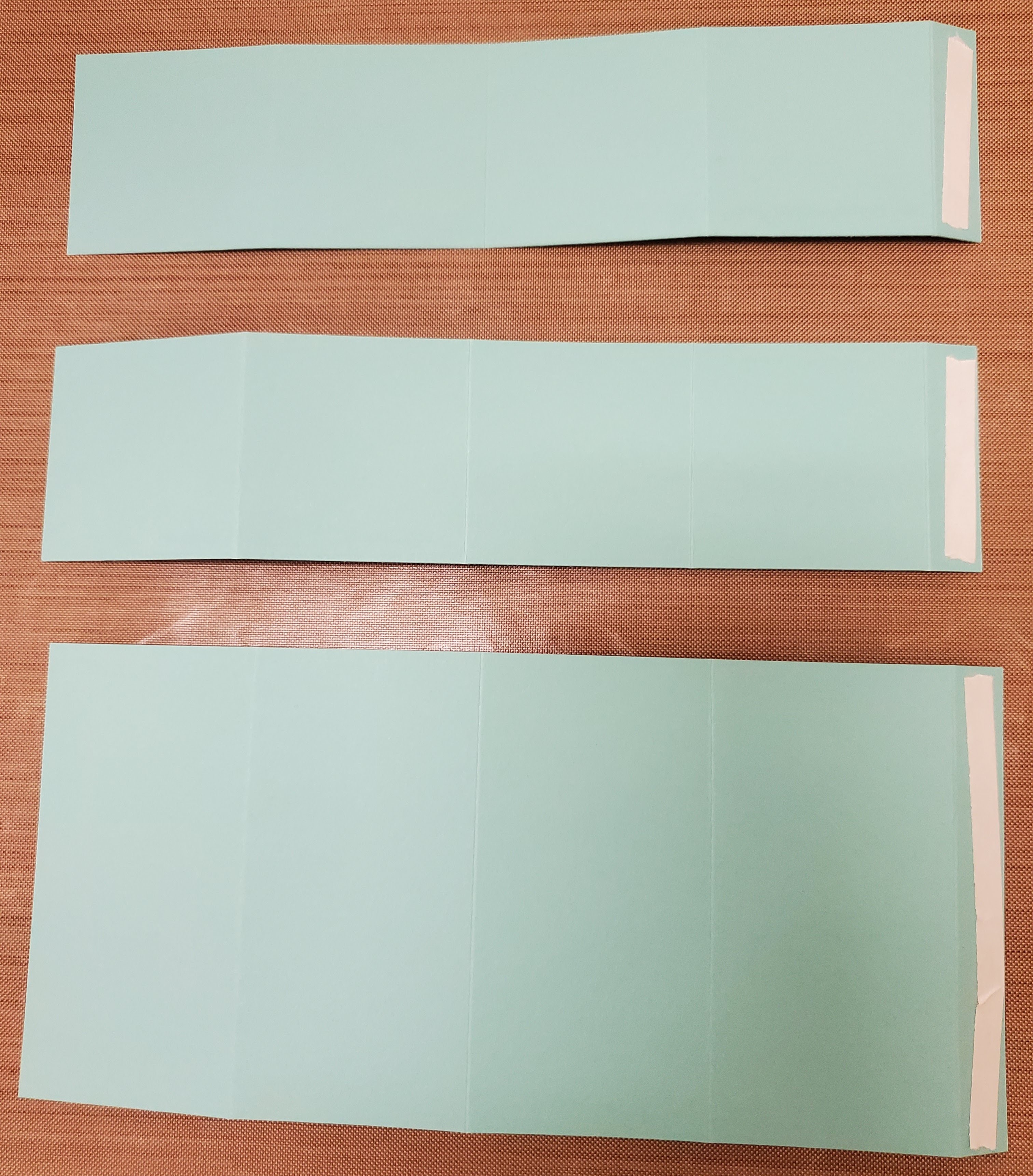Sharon It With You Video 10 Cube Card Tutorial using one piece of 81