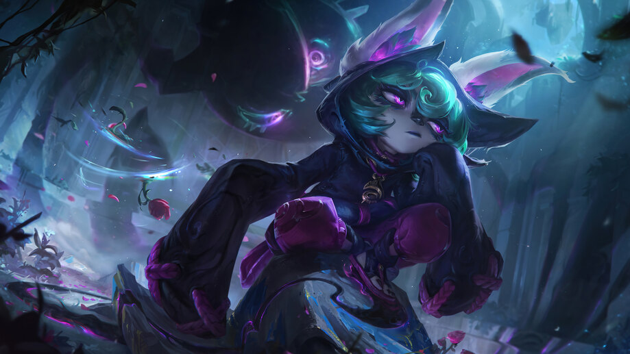 Vex Splash Art LoL League 4K 8K #5791b Wallpaper PC Desktop