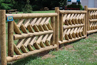 Ideas para construir cercas de madera con diseños únicos