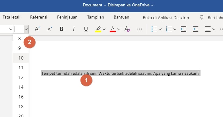Langkah Langkah Menyunting Teks Pada Microsoft Word Catatan Perjalanan Online