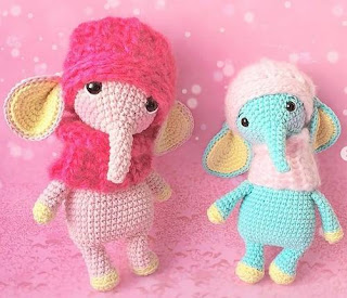 PATRON GRATIS ELEFANTE AMIGURUMI 44913