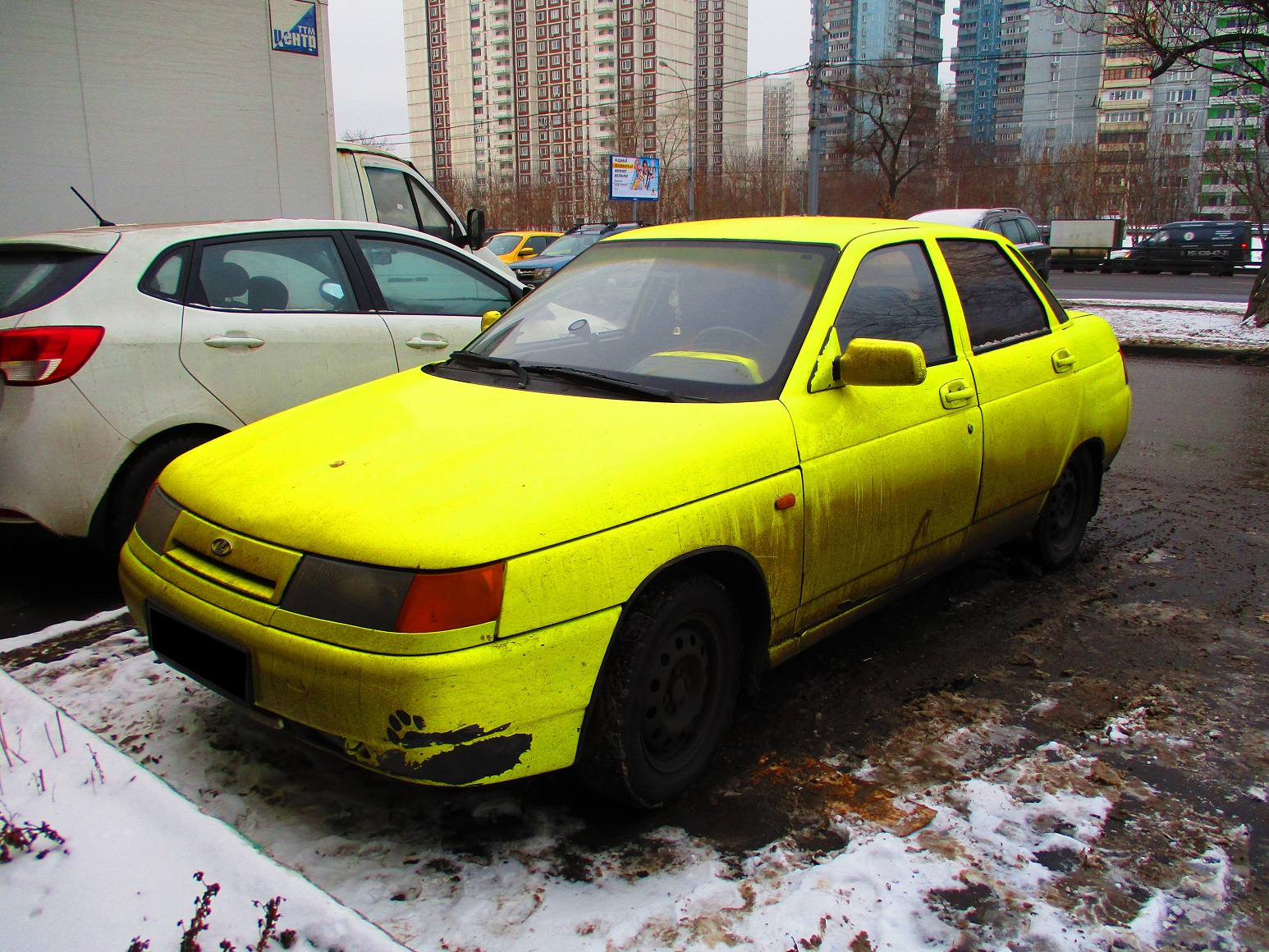 Spotted cars In Moscow Lada VAZ 2110 3
