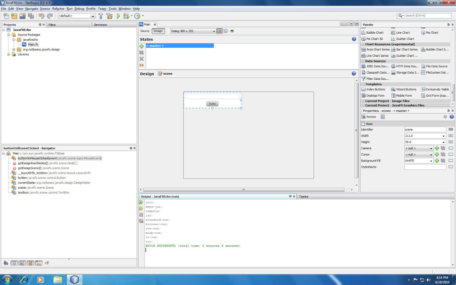 Technology, Life and Me - Gautam: NetBeans 6.9 - The JavaFX Composer Rocks