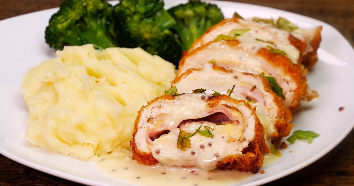 Rollitos de pollo rellenos con jamón y queso😋LOS MÁS RICOS Y JUGOSOS!! YouTube