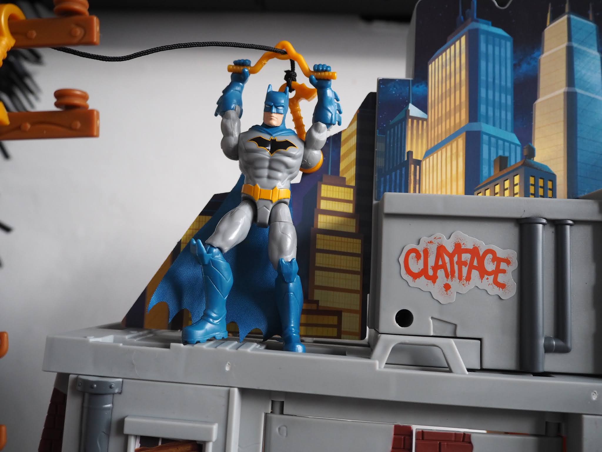 Chic Geek Diary DC Batman Mission 3in1 Batcave Playset & Launch And