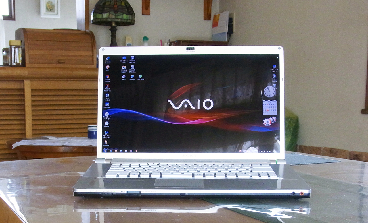 矢板発２４時 Vaio Vgn Fw71dbにwindows10を導入してみた