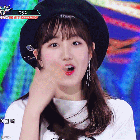 더쿠 - 프듀48 해윤이 체리블렛에서 너무 귀여워