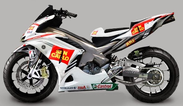 Foto Modifikasi Jupiter Mx 2017 - Sakerapedia