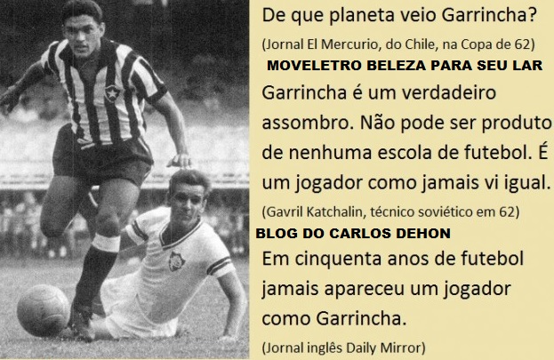 Resultado de imagem para fRASES COM GARRINCHA