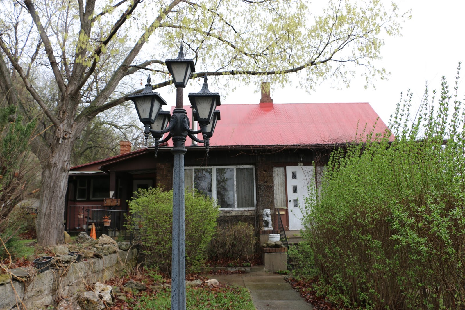 Russman's spot Rock in the House, Fountain City, Wisconsin