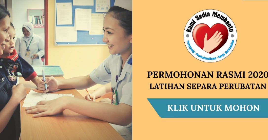 Permohonan Latihan Separa Perubatan SPA 2020. Kekosongan Terbuka Untuk