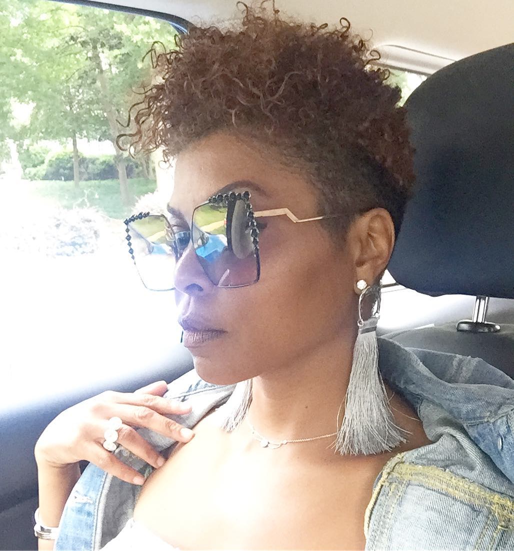 Taraji P. Henson Teases New Hair Care System: #TPHbyTaraji and Natural
