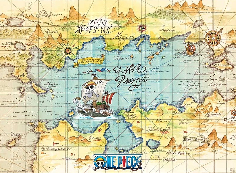 Карта гранд лайн ван пис